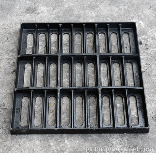 En124 Ductile Iron Cover Square Manhole with Lock